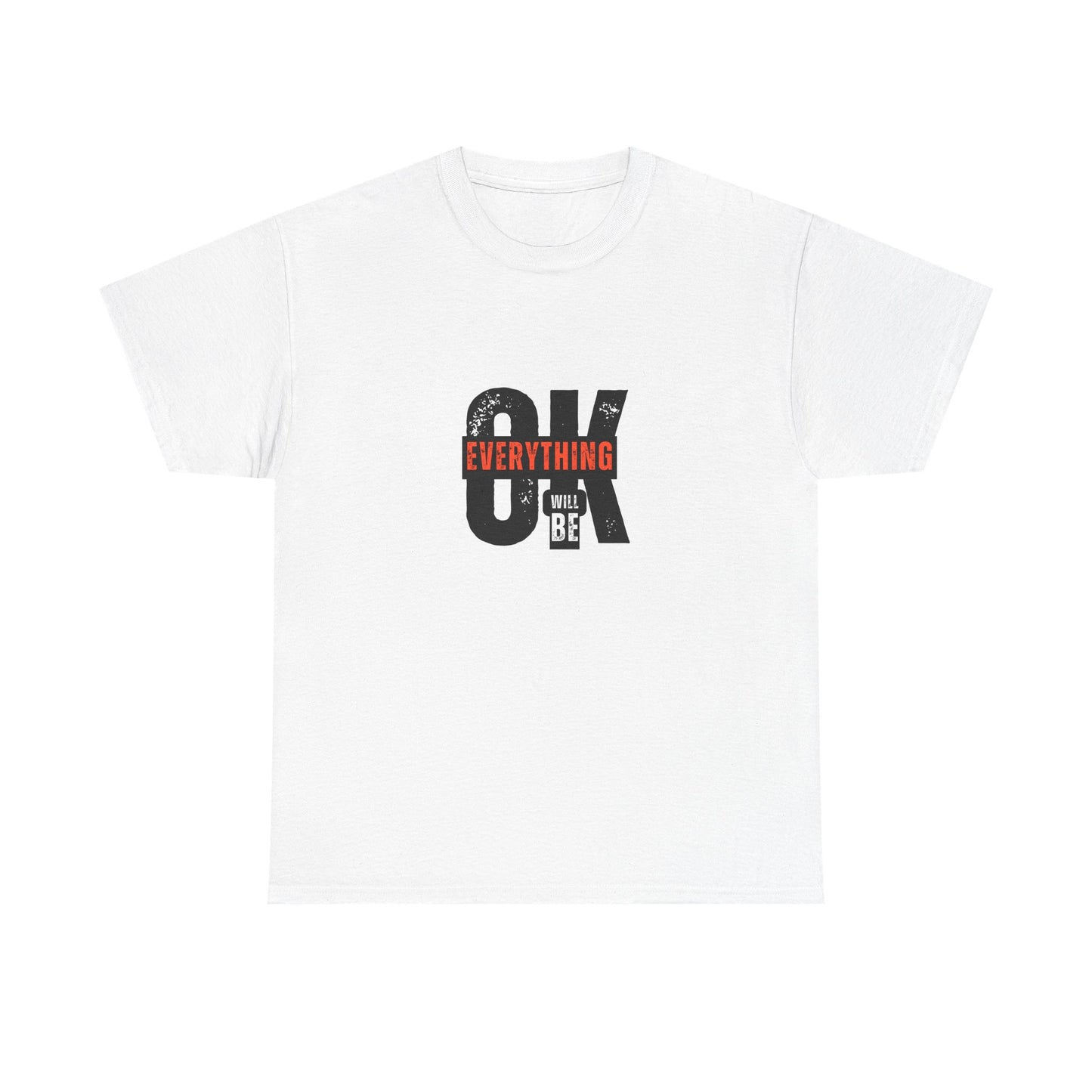 Unisex Heavy Cotton Tee – Comfort, Style & Positivity