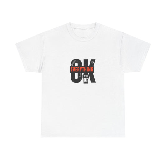 Unisex Heavy Cotton Tee – Comfort, Style & Positivity