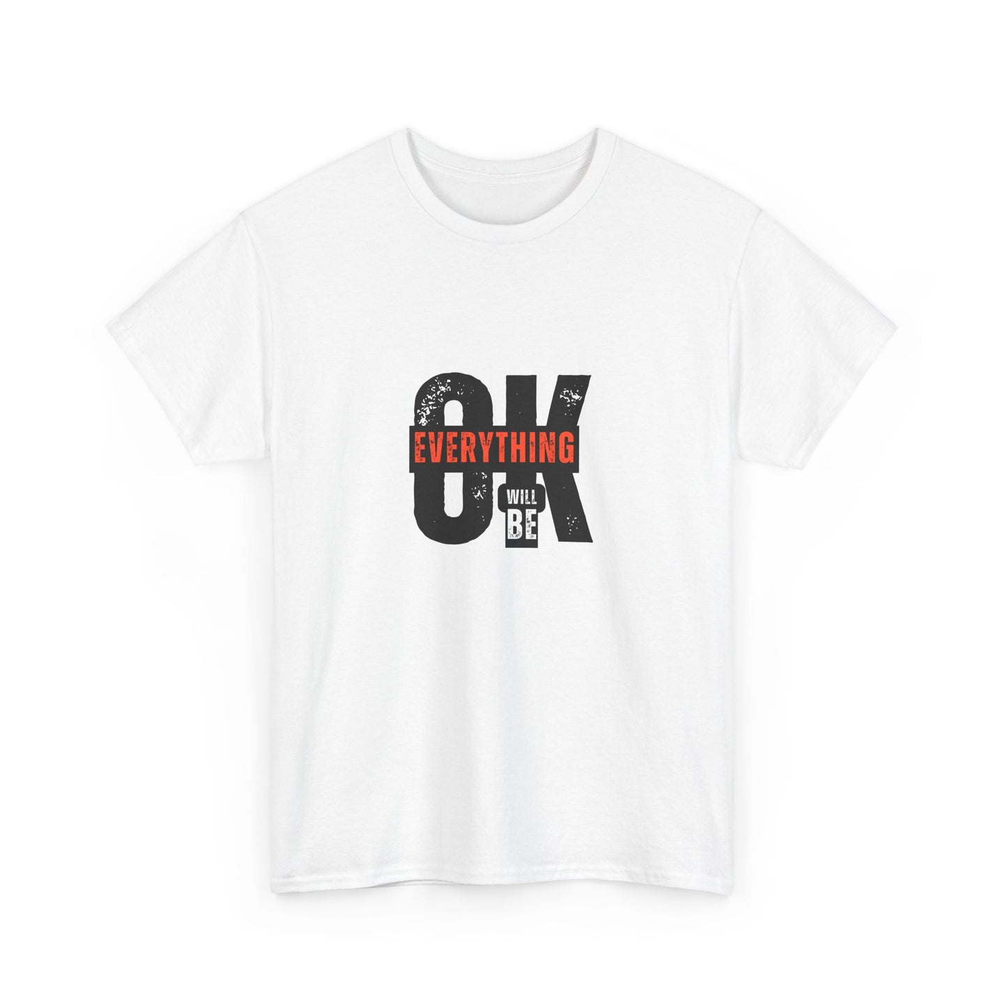 Unisex Heavy Cotton Tee – Comfort, Style & Positivity
