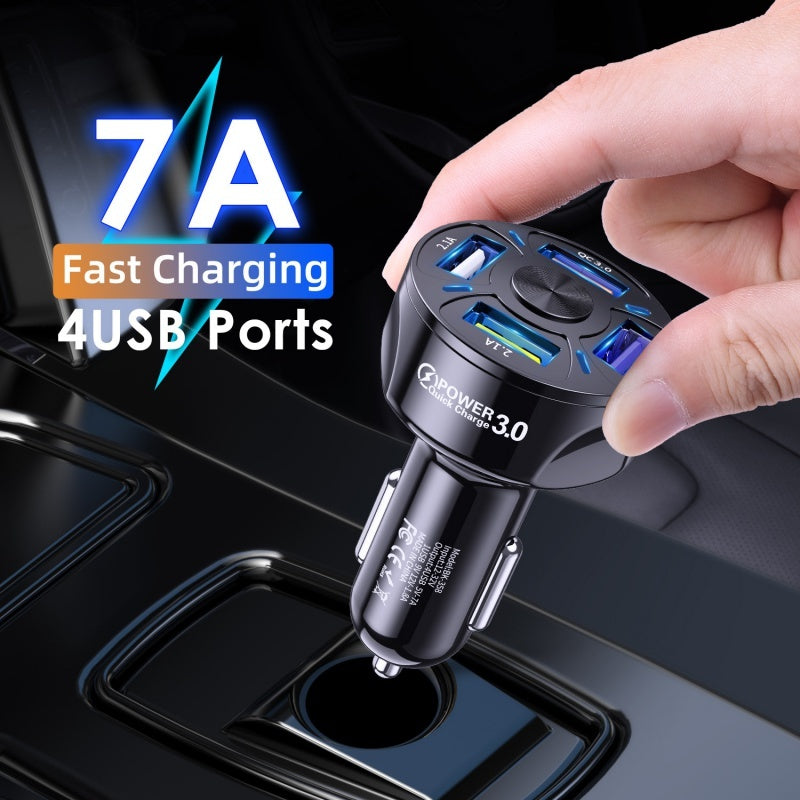 USB Car Charger – 45W Fast Charging Adapter