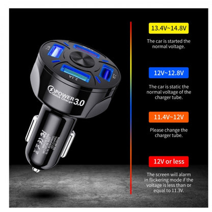 USB Car Charger – 45W Fast Charging Adapter