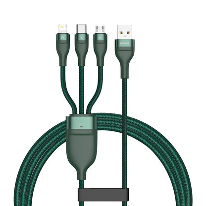 Fast Charging 3-in-1 USB Data Cable