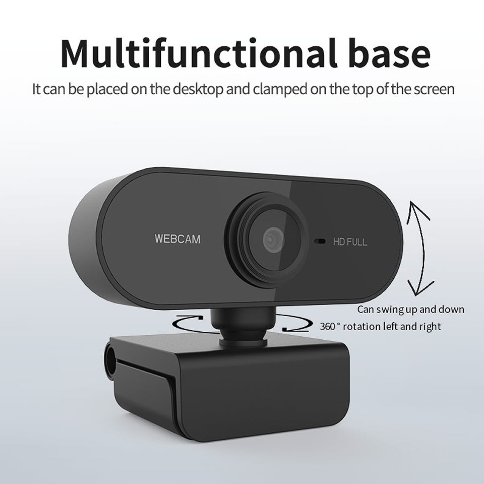 HD Microphone Rotatable Webcam