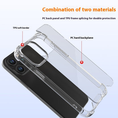 Transparent Phone Case – Drop-Resistant & Sleek Protection