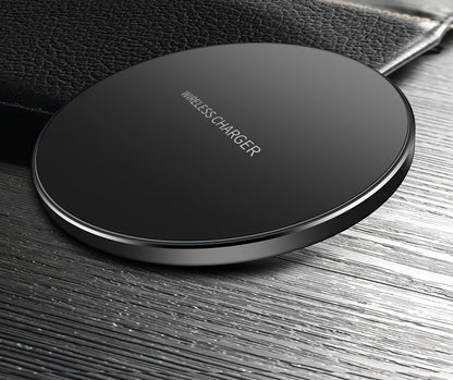 Fast Wireless Charging Pad – Compatible with iPhone & Samsung