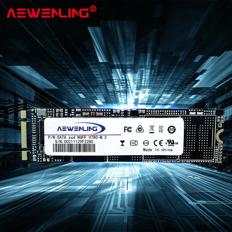 Internal SSD M.2 128GB/ 256GB